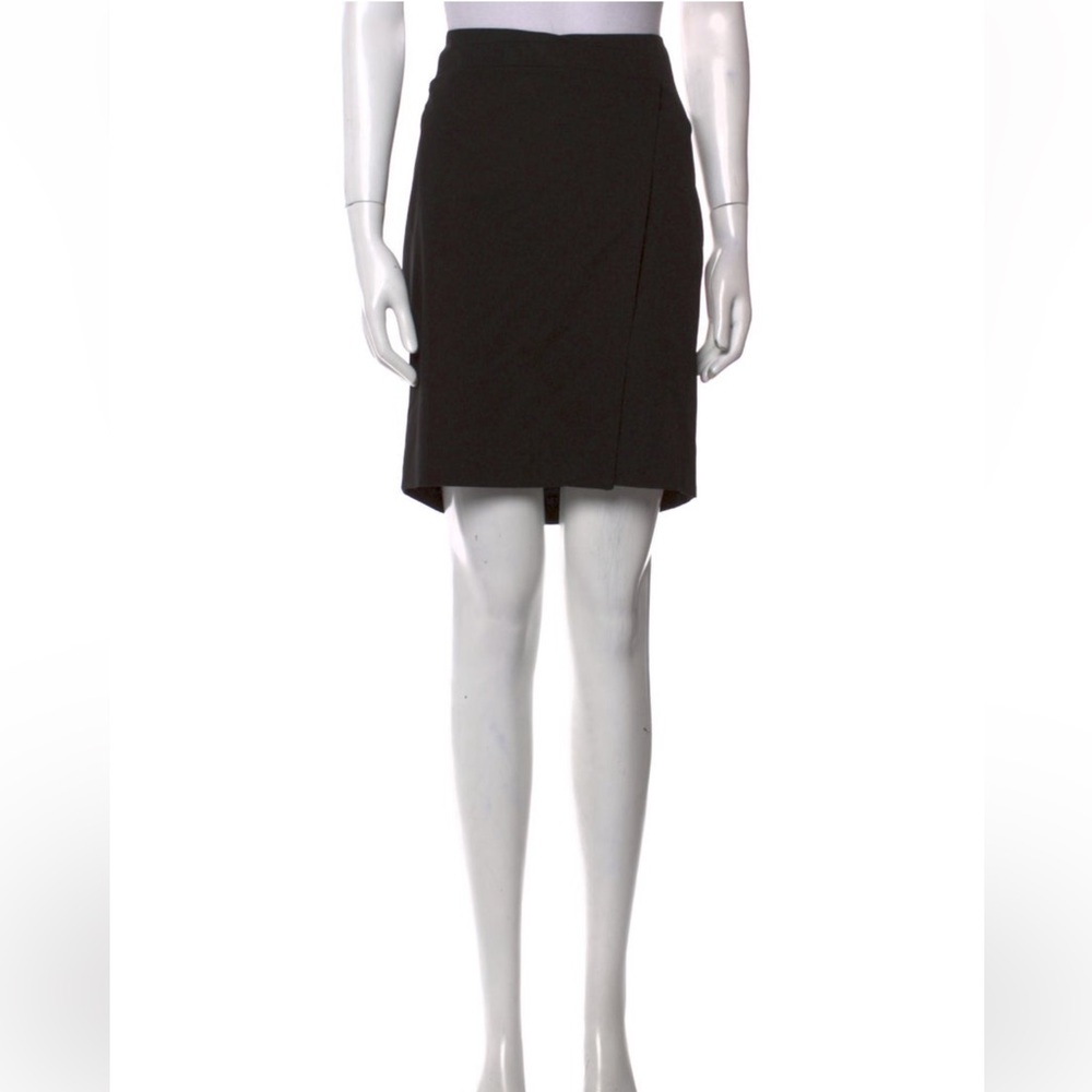 Narciso Rodriguez Black Knee-Length Skirt